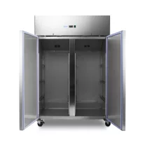 Maxima Fagyasztószekrény - 800L - 6 állítható polc - görgőkön - polcokkal együtt – 09400041