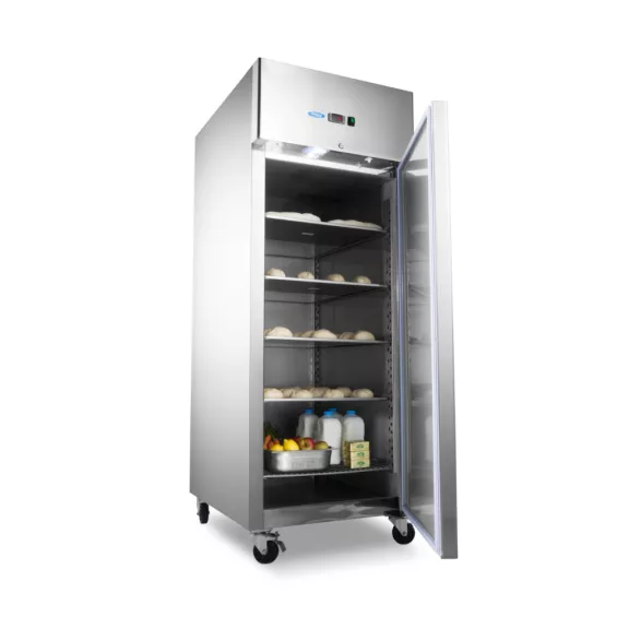Maxima Sütőipari hűtőszekrény 800L - 60 x 80cm - állítható polccal - görgőkkel – 09400175