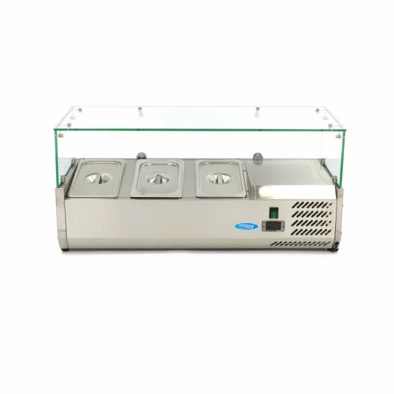 Maxima Feltéthűtő - 95cm - 3 x 1/3 GN számára – 09400317 Maxima Feltéthűtő - 95cm - 3 x 1/3 GN számára – 09400317