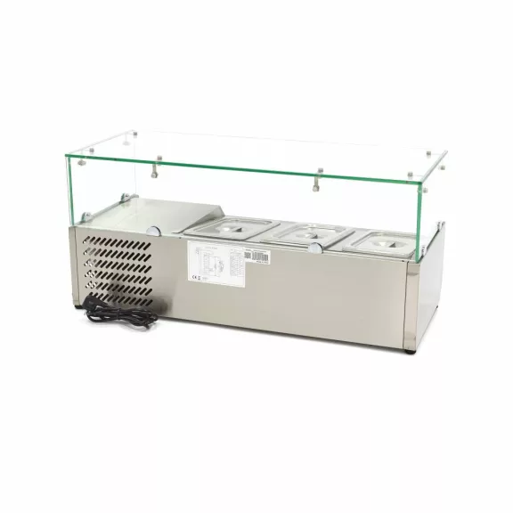 Maxima Feltéthűtő - 95cm - 3 x 1/3 GN számára – 09400317 Maxima Feltéthűtő - 95cm - 3 x 1/3 GN számára – 09400317