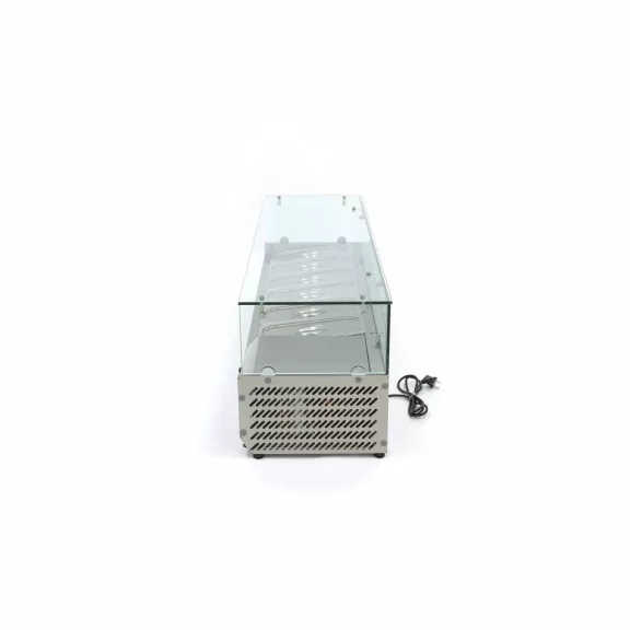Maxima Feltéthűtő - 140cm - 6 x 1/3 GN számára – 09400323 Maxima Feltéthűtő - 140cm - 6 x 1/3 GN számára – 09400323