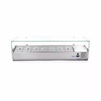 Maxima Előkészítő hűtőszekrény 160cm - 7 x 1/3 GN méretben – 09400329