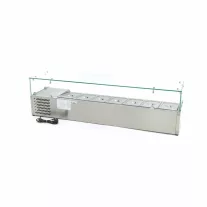 Maxima Előkészítő hűtőszekrény 160cm - 7 x 1/3 GN méretben – 09400329
