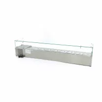 Maxima Feltéthűtő - 200cm - 9 x 1/3 GN méretben – 09400335