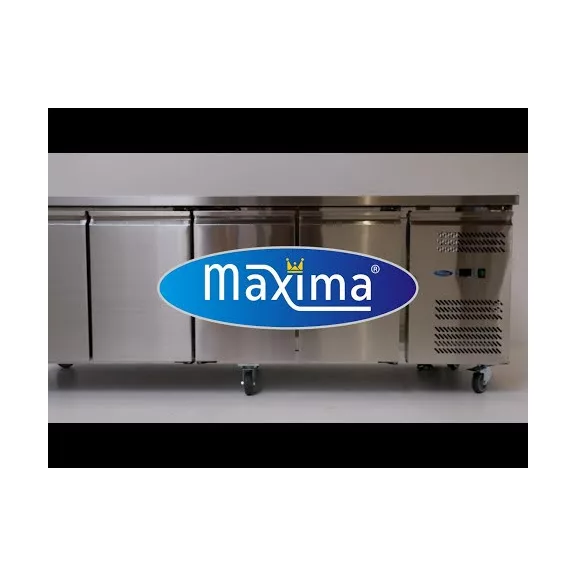Maxima Mélyhűtött munkaasztal - 223cm - 4 ajtóval – 09400397 Maxima Mélyhűtött munkaasztal - 223cm - 4 ajtóval – 09400397