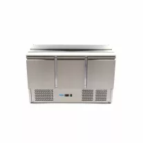 Maxima Salátás hűtő - 3 ajtós - 137cm - 257L - vágódeszkával együtt – 09400415