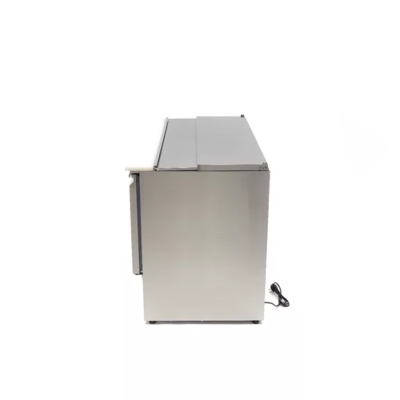 Maxima Salátás hűtő - 3 ajtós - 137cm - 257L - vágódeszkával együtt – 09400415