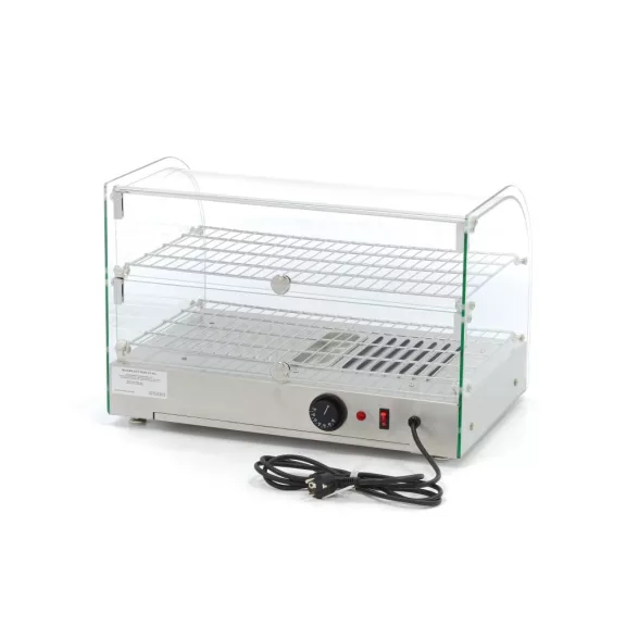 Maxima Fűtött bemutatóvitrin 55cm - 2 polc - 45L – 09400775 Maxima Fűtött bemutatóvitrin 55cm - 2 polc - 45L – 09400775