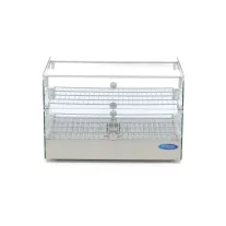 Maxima Fűtött bemutatóvitrin 55cm - 2 polc - 50L – 09400780