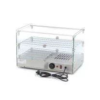 Maxima Fűtött bemutatóvitrin 55cm - 2 polc - 50L – 09400780