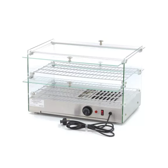 Maxima Fűtött bemutatóvitrin 55cm - 2 polc - 50L – 09400780 Maxima Fűtött bemutatóvitrin 55cm - 2 polc - 50L – 09400780