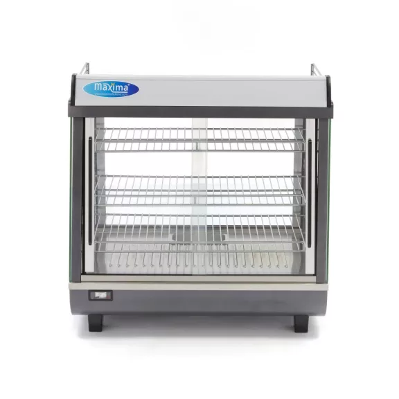 Maxima Fűtött bemutatóvitrin 67,5cm - 3 polc - 96L – 09400785 Maxima Fűtött bemutatóvitrin 67,5cm - 3 polc - 96L – 09400785