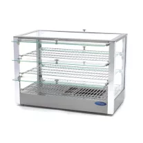 Maxima Fűtött bemutatóvitrin 70cm - 3 polc - 115L – 09400788