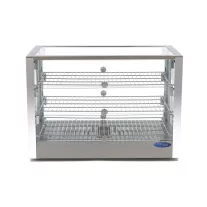 Maxima Fűtött bemutatóvitrin 70cm - 3 polc - 115L – 09400788