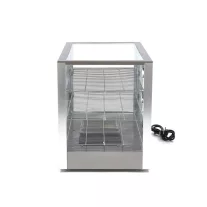 Maxima Fűtött bemutatóvitrin 70cm - 3 polc - 115L – 09400788