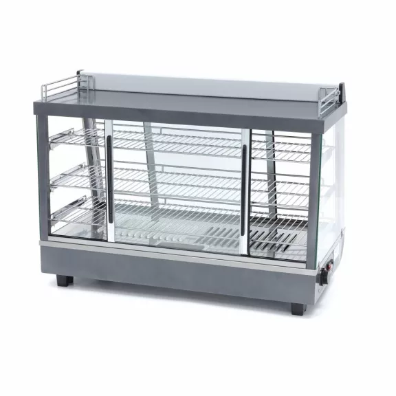 Maxima Fűtött bemutatóvitrin 91,5cm - 3 polc - 136L – 09400790 Maxima Fűtött bemutatóvitrin 91,5cm - 3 polc - 136L – 09400790