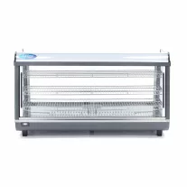 Maxima Fűtött bemutatóvitrin 121,5cm - 3 polc - 186L – 09400795