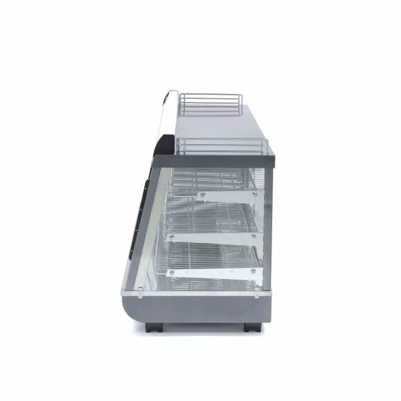 Maxima Fűtött bemutatóvitrin 121,5cm - 3 polc - 186L – 09400795 Maxima Fűtött bemutatóvitrin 121,5cm - 3 polc - 186L – 09400795
