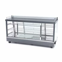 Maxima Fűtött bemutatóvitrin 121,5cm - 3 polc - 186L – 09400795