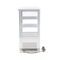 Maxima Asztali hűtővitrin 43cm - 58L - fehér – 09400800