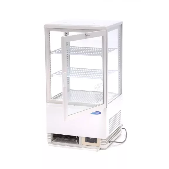 Maxima Asztali hűtővitrin 43cm - 58L - fehér – 09400800 Maxima Asztali hűtővitrin 43cm - 58L - fehér – 09400800