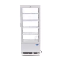 Maxima Asztali hűtővitrin 43cm - 98L - fehér – 09400810