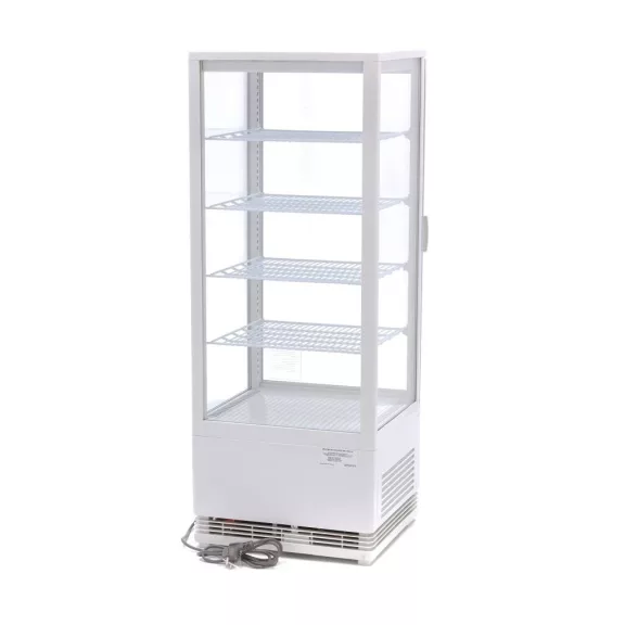 Maxima Asztali hűtővitrin 43cm - 98L - fehér – 09400810 Maxima Asztali hűtővitrin 43cm - 98L - fehér – 09400810