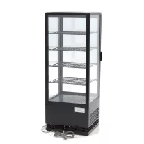 Maxima Asztali hűtővitrin 43cm - 98L – 09400811