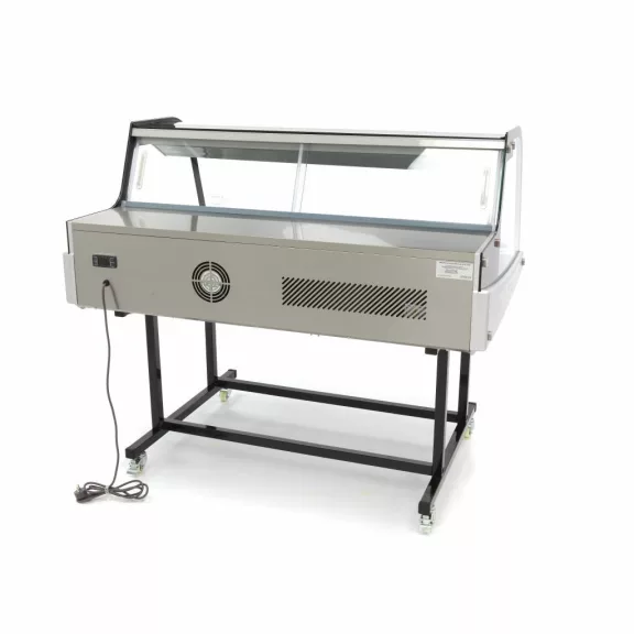 Maxima Bemutató vitrin állvánnyal 125cm - 255L – 09400821 Maxima Bemutató vitrin állvánnyal 125cm - 255L – 09400821