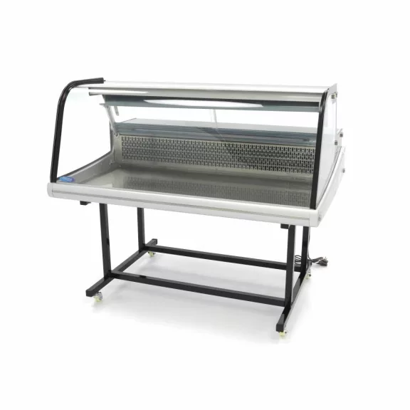 Maxima Bemutató vitrin állvánnyal 125cm - 255L – 09400821 Maxima Bemutató vitrin állvánnyal 125cm - 255L – 09400821