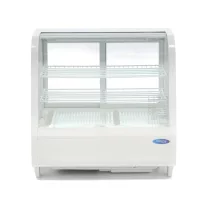 Maxima Asztali hűtővitrin 68cm - 100L - fehér – 09400836