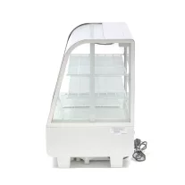 Maxima Asztali hűtővitrin 68cm - 100L - fehér – 09400836
