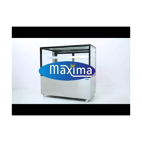 Maxima Bemutató vitrin 122cm - 400L – 09400838 Maxima Bemutató vitrin 122cm - 400L – 09400838