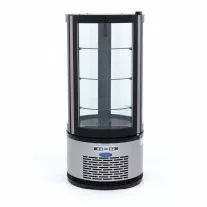 Maxima Asztali hűtővitrin kerek 48cm - 100L – 09400841