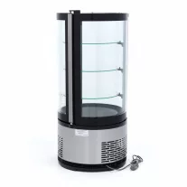 Maxima Asztali hűtővitrin kerek 48cm - 100L – 09400841