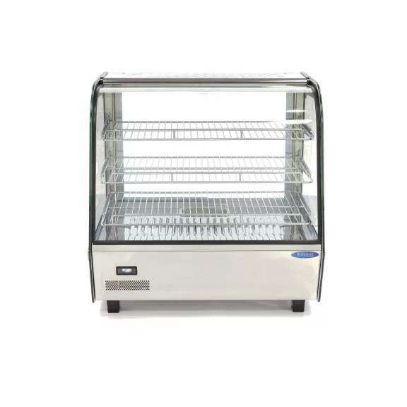 Maxima Fűtött bemutatóvitrin 67,8cm - 3 polc - 120L – 09400846 Maxima Fűtött bemutatóvitrin 67,8cm - 3 polc - 120L – 09400846