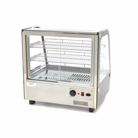 Maxima Fűtött bemutatóvitrin 67,8cm - 3 polc - 120L – 09400846 Maxima Fűtött bemutatóvitrin 67,8cm - 3 polc - 120L – 09400846