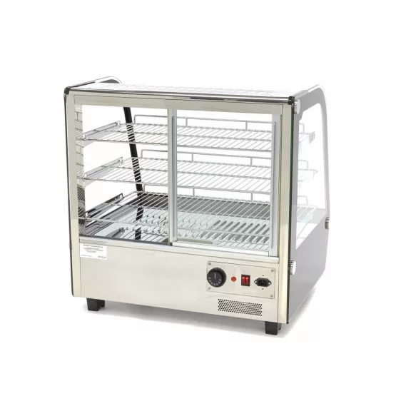 Maxima Fűtött bemutatóvitrin 67,8cm - 3 polc - 120L – 09400846 Maxima Fűtött bemutatóvitrin 67,8cm - 3 polc - 120L – 09400846