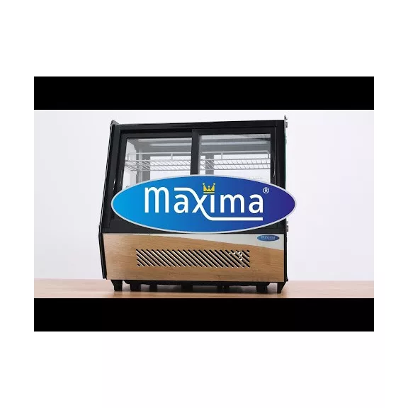 Maxima Asztali hűtővitrin 71cm - 125L – 09400847 Maxima Asztali hűtővitrin 71cm - 125L – 09400847