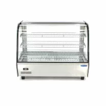 Maxima Fűtött bemutatóvitrin 85,6cm - 3 polc - 160L – 09400851