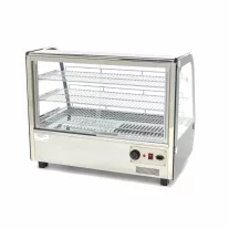 Maxima Fűtött bemutatóvitrin 85,6cm - 3 polc - 160L – 09400851