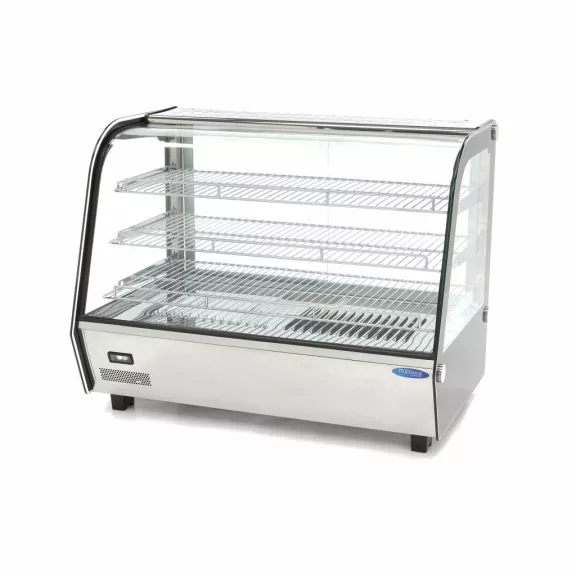 Maxima Fűtött bemutatóvitrin 85,6cm - 3 polc - 160L – 09400851 Maxima Fűtött bemutatóvitrin 85,6cm - 3 polc - 160L – 09400851