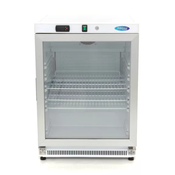 Maxima Hűtőszekrény - 200L - Fehér - Üvegajtóval – 09405006 Maxima Hűtőszekrény - 200L - Fehér - Üvegajtóval – 09405006