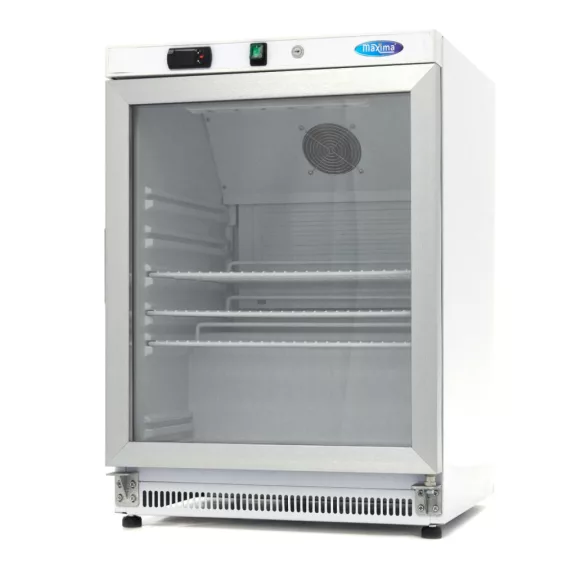 Maxima Hűtőszekrény - 200L - Fehér - Üvegajtóval – 09405006 Maxima Hűtőszekrény - 200L - Fehér - Üvegajtóval – 09405006