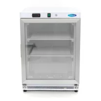 Maxima Fagyasztószekrény - 200L - Fehér - Üvegajtóval – 09405007