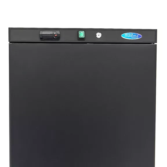 Maxima Hűtőszekrény - 400L - 4 állítható polc - Fekete – 09405014