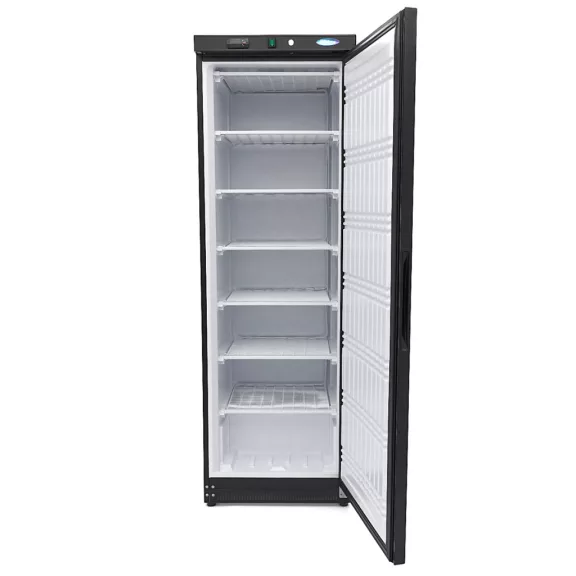 Maxima Fagyasztószekrény - 400L - 6 rögzített polc - Fekete – 09405015 Maxima Fagyasztószekrény - 400L - 6 rögzített polc - Fekete – 09405015