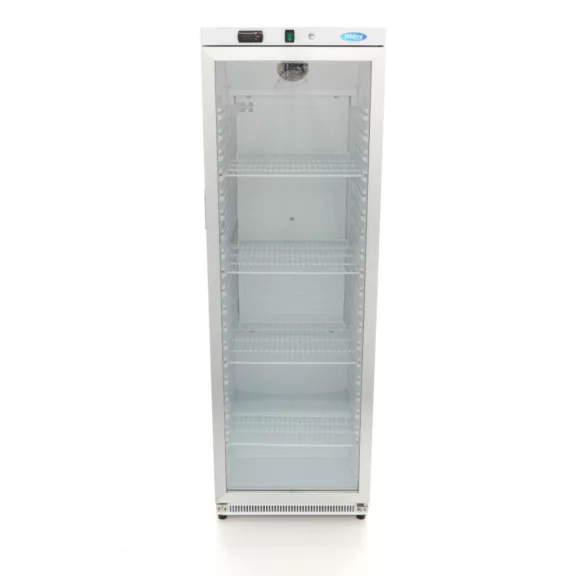 Maxima Hűtőszekrény - 400L - Fehér - Üvegajtóval – 09405018 Maxima Hűtőszekrény - 400L - Fehér - Üvegajtóval – 09405018