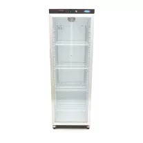 Maxima Hűtőszekrény - 400L - Fekete - Üvegajtóval – 09405020
