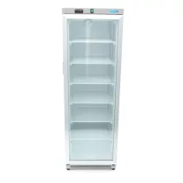 Maxima Fagyasztószekrény - 400L - Rozsdamentes Acél - Üvegajtóval – 09405023